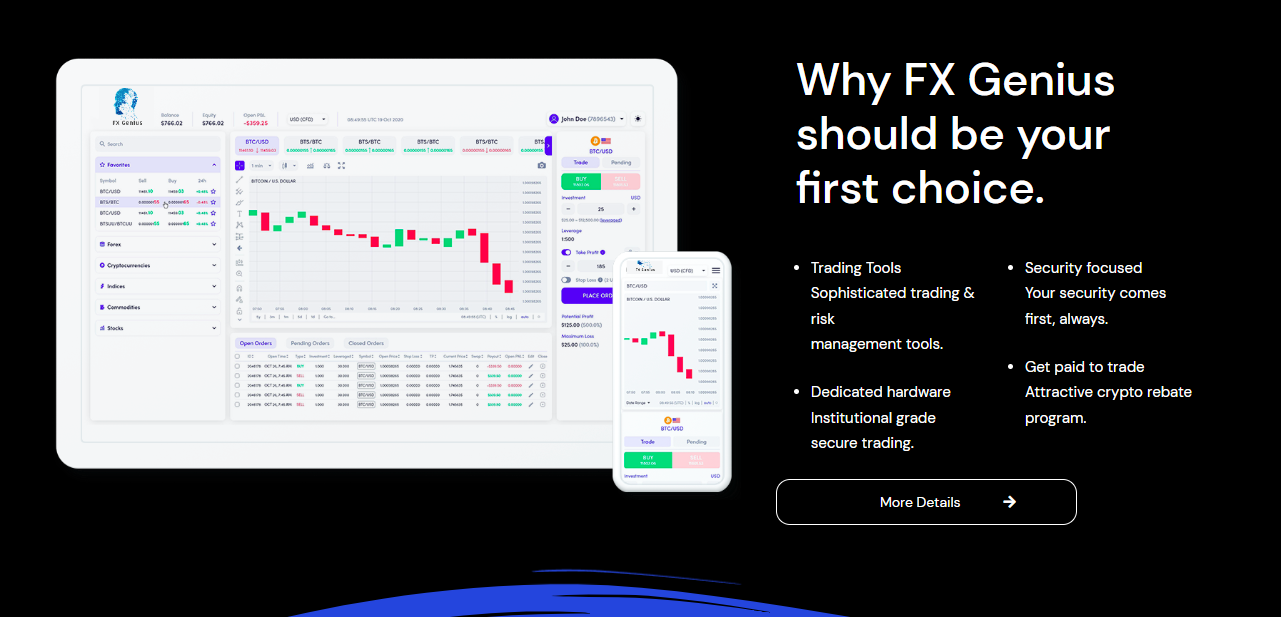 FXGenius trading platform