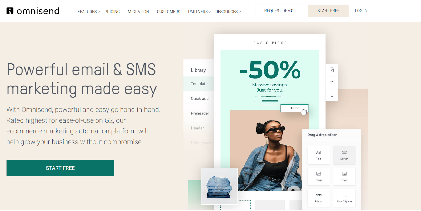 omnisend shopify app