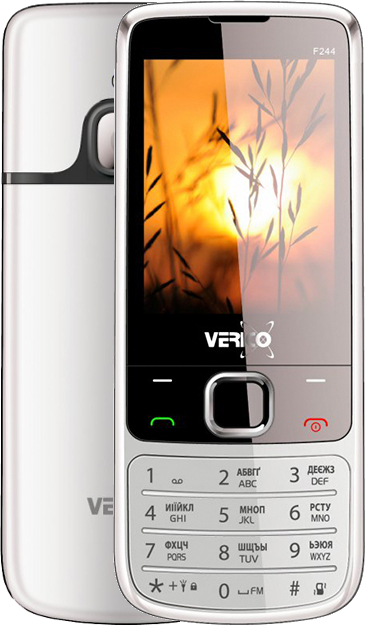 Verico F244 - купить кнопочный телефон: цены, отзывы, характеристики> стоимость в магазинах Украины: Киев, Днепропетровск, Львов, Одесса
