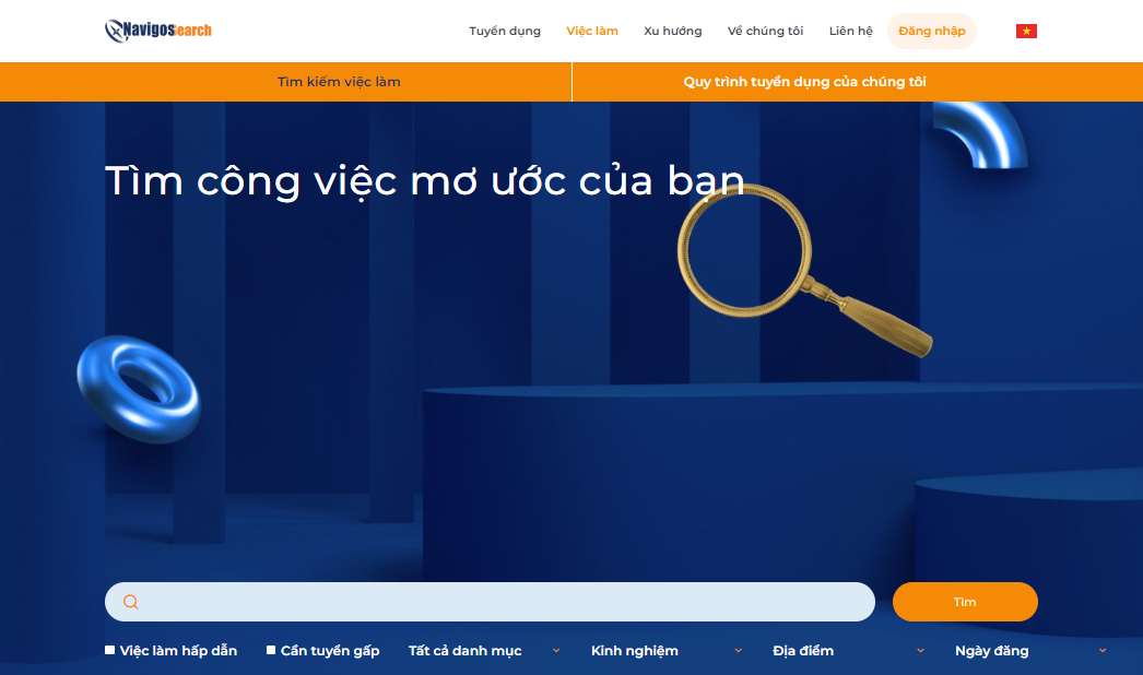 Navigos Search - Địa chỉ tìm kiếm việc làm cấp trung và cấp cao uy tín nhất