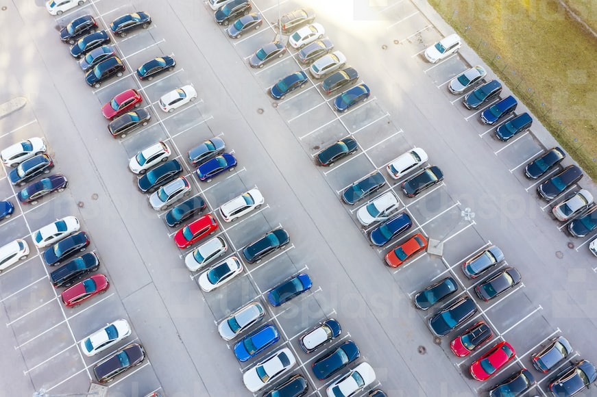 Car Park Aerial View