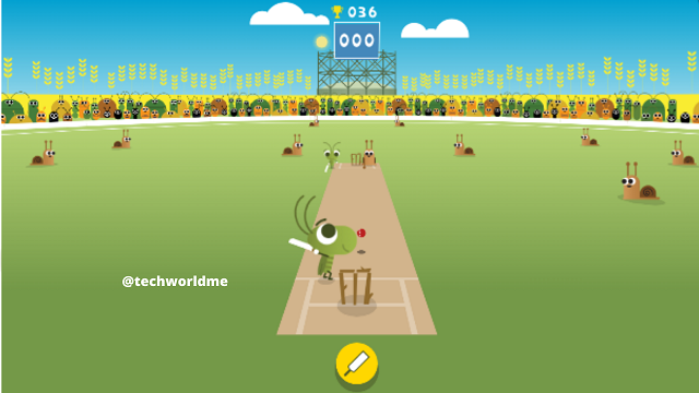Google doodle cricket
