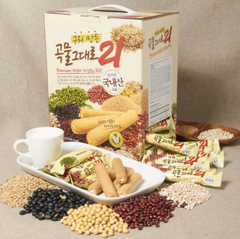 Bánh ngũ cốc cho bà bầu đáng để cân nhắc mua - Gaemi Food Hàn Quốc