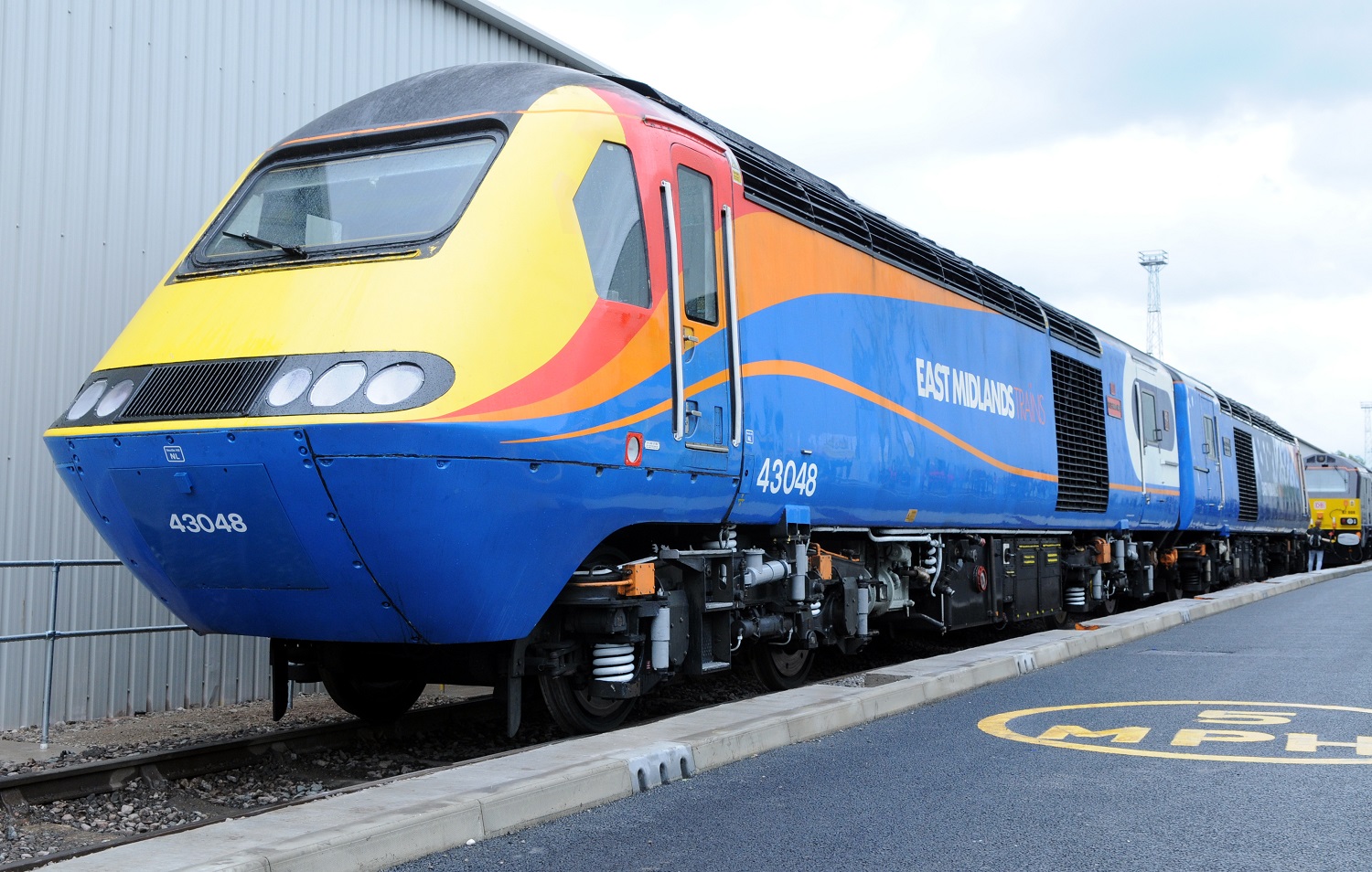 East Midlands Trains Class 43 power car 43048 TCB Miller MBE