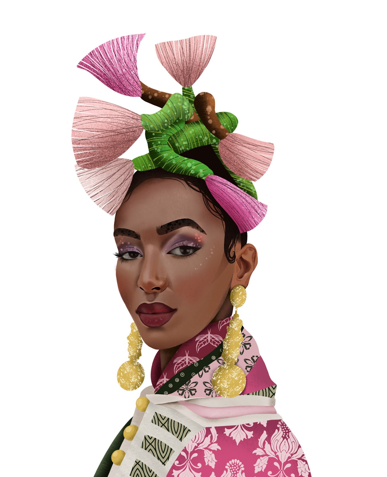 fashion illustration ILLUSTRATION  portrait