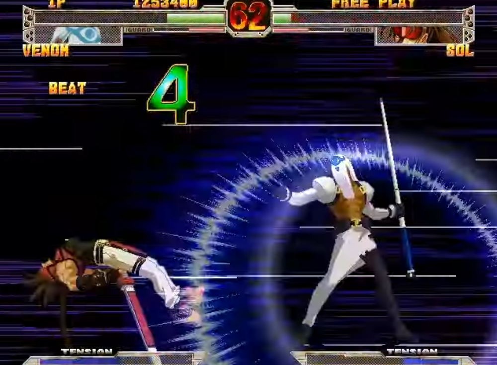 Guilty Gear X Dreamcast fighting games