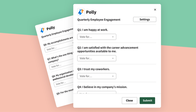 Polly survey examples