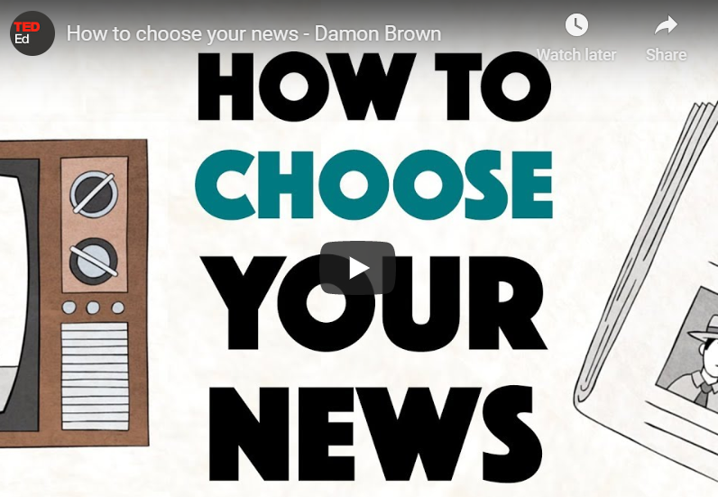 how to choose your news fromTED-Ed - image links to video