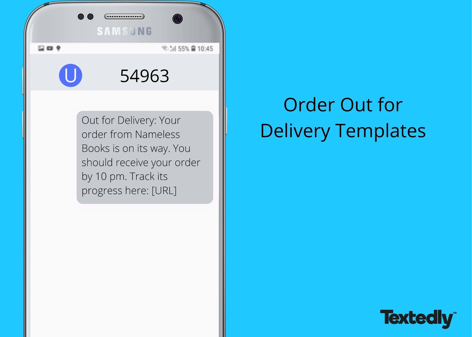 Order delivery template example