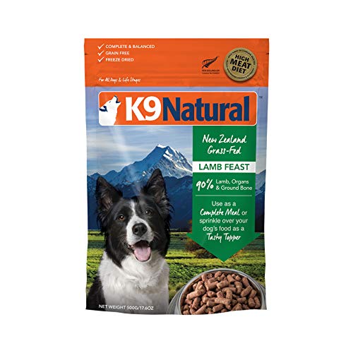 Alimento liofilizado natural para perros K9