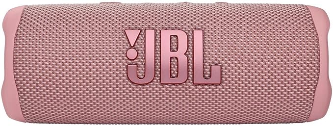 pink JBL Flip 6 speaker