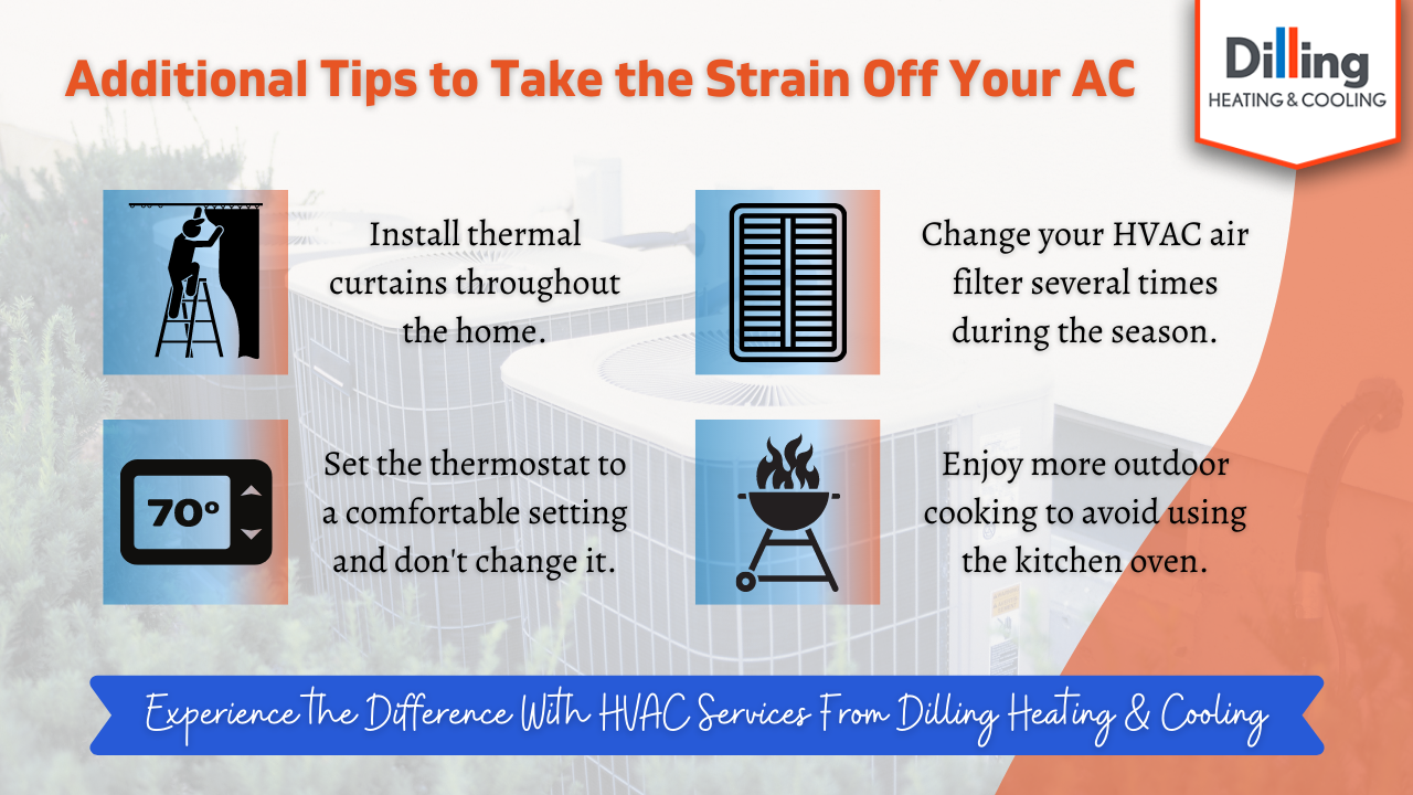 Additional Tips to Take the Strain Off Your AC