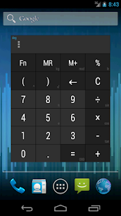 Calculator + Widget 21 themes apk Review