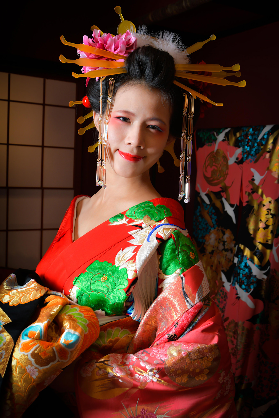 桜流し 變身 花魁體驗in 金澤侍館