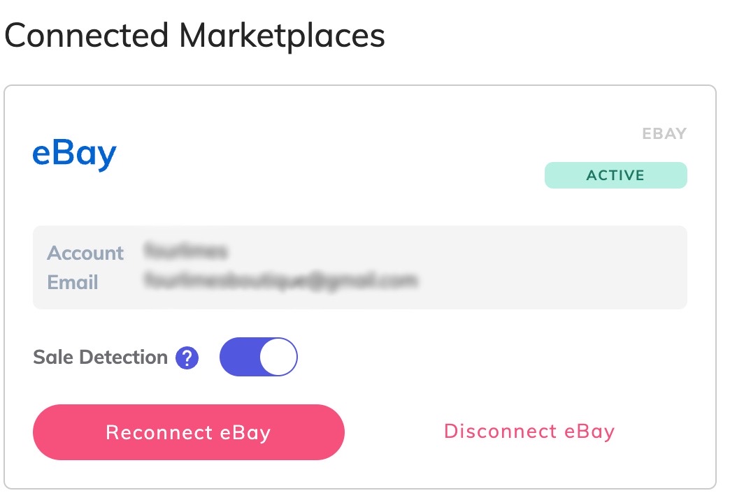 connect marketplaces on vendoo