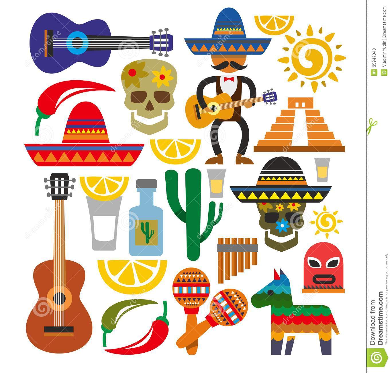 iconos-de-méxico-del-vector-35947343.jpg