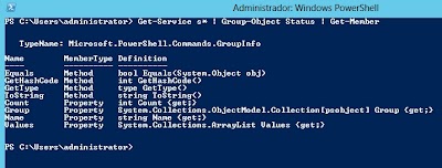 Get-Member del objeto resultante de Group-Object