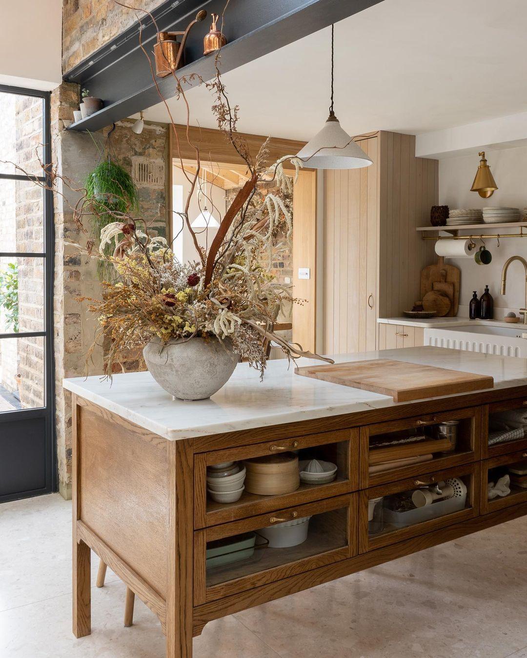 How to Create an Instagram-Worthy Kitchen - impressive natural elements