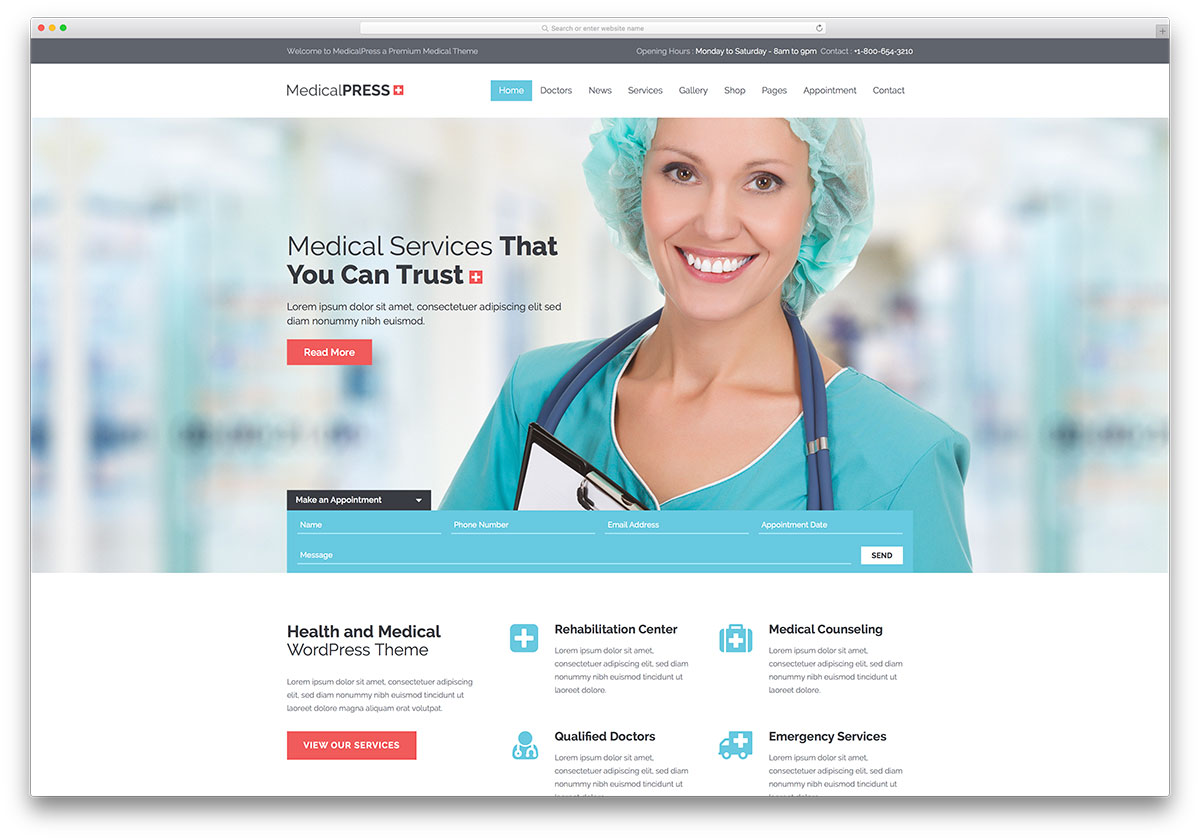 medicalpress-popular-doctor-website-template