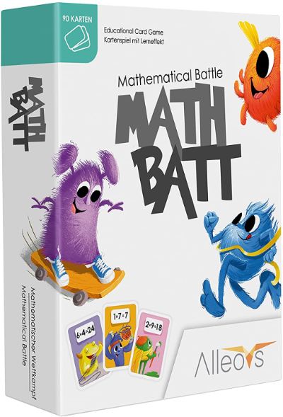 Math Batt: Batalla Matemática, juego de mesa