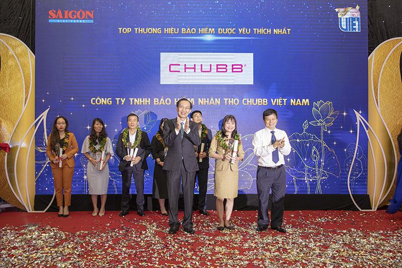 Công ty bảo hiểm nhân thọ Chubb Life đạt danh hiệu yêu thích năm 2020