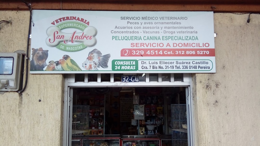 Supermercado de Mascotas y Veterinaria San Andres