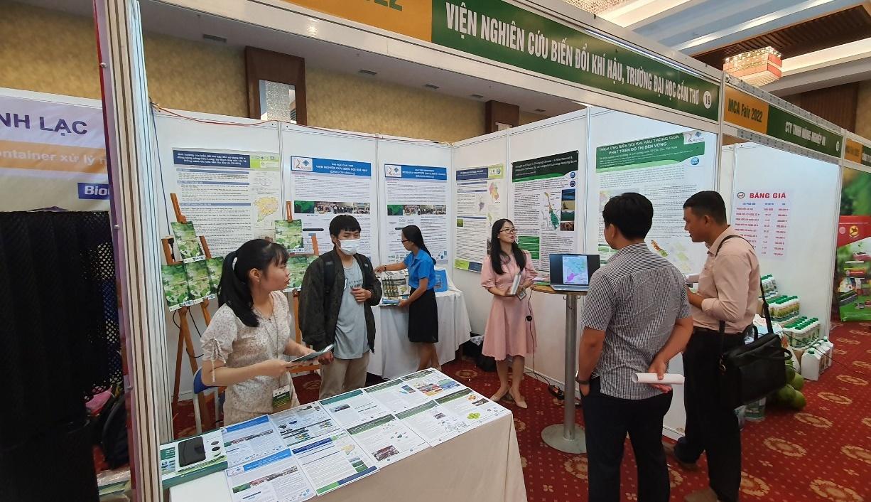 Participation in the exhibition fair on climate change adaptation in the Vietnamese Mekong Delta