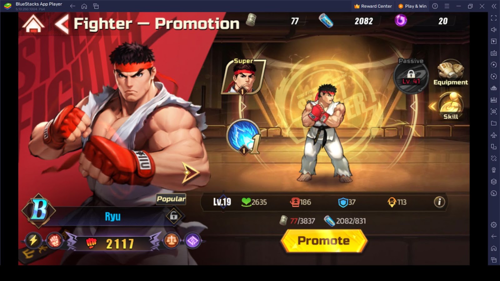 Street Fighter: Duel Characters Enhancement