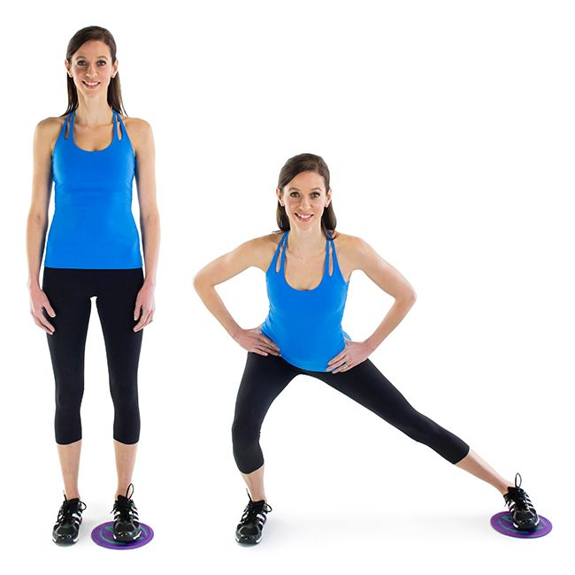 Tập Side lunges