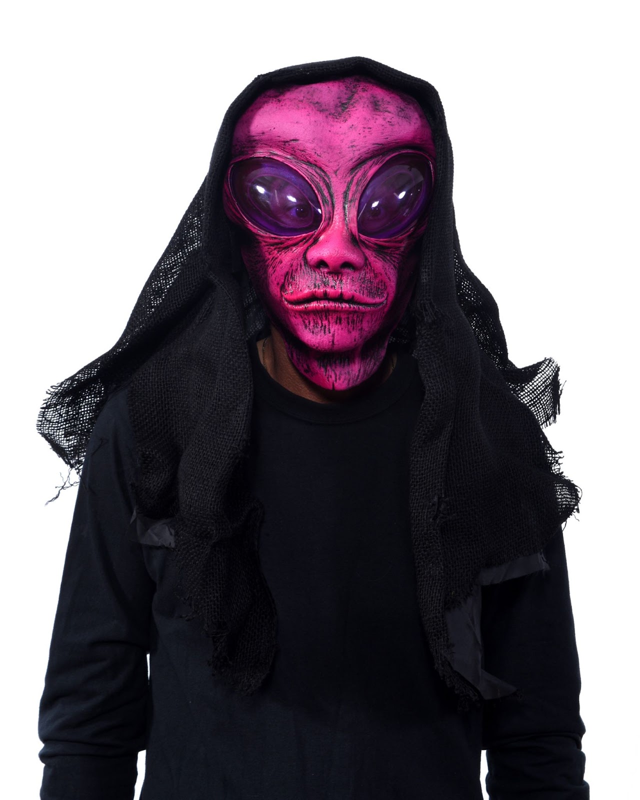 Pink Alien Mask