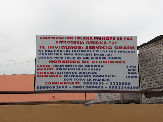 Opiniones de Corporacion Iglesia Principe De Paz en Guayaquil - Iglesia
