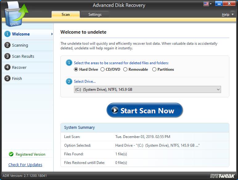 Recover Lost Data on Windows PC