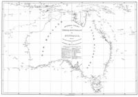 General chart of Terra Australis or Australia, showing the parts explored between 1798 and 1803.