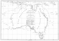 General chart of Terra Australis or Australia, showing the parts explored between 1798 and 1803.