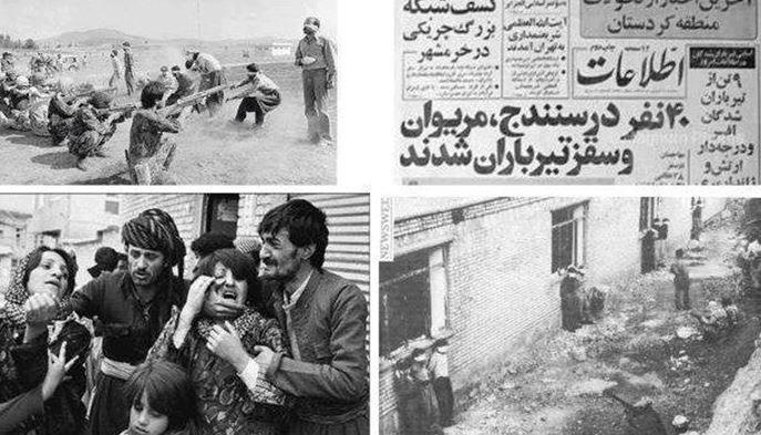 بازگشتن پیشمرگان کومەڵە بە شهر سنندج – آبان ماە (1358) / یوسف اردلان –  زاگرۆس پۆست