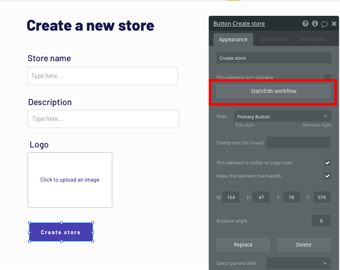 No-code Shopify clone store creation user interface