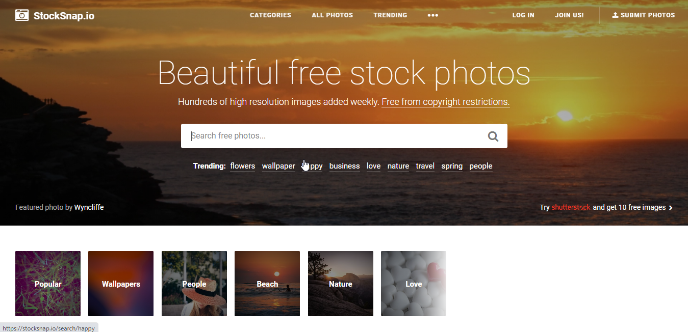 StockPhoto est un site web proposant des images libres de droit