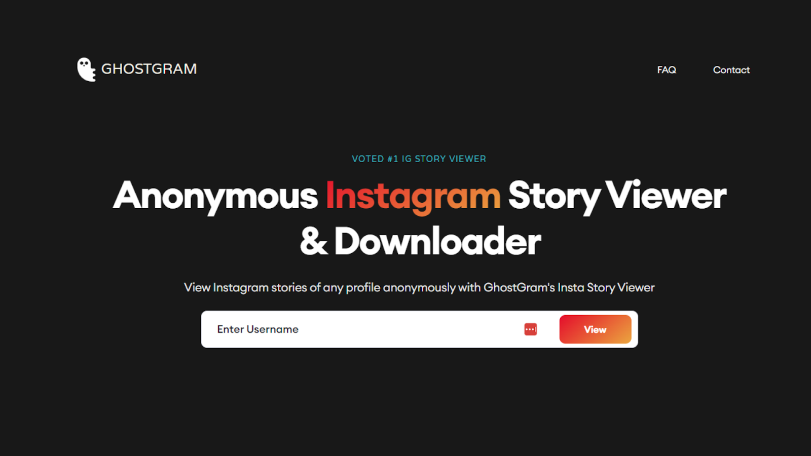 GhostGram: Anonymity at its Best