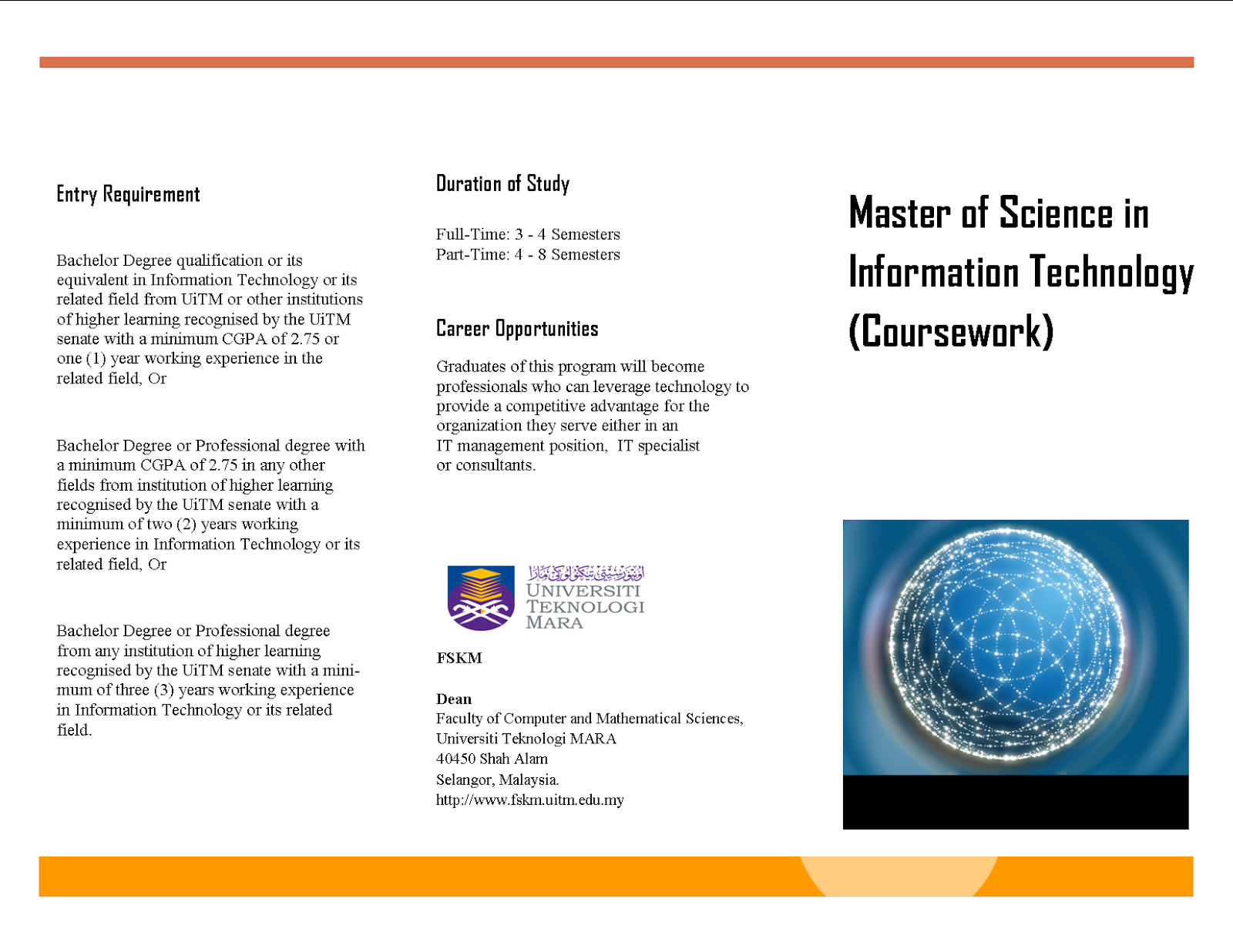 Master of Science in Information Technology (Coursework)