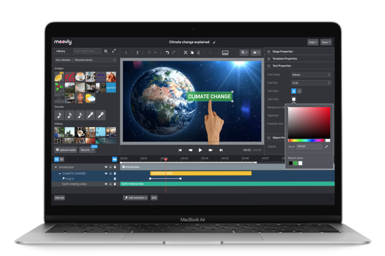 Best software for training videos moovly