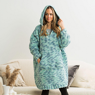 25+ Bold & Beautiful Bernat Blanket Yarn Crochet Patterns - love