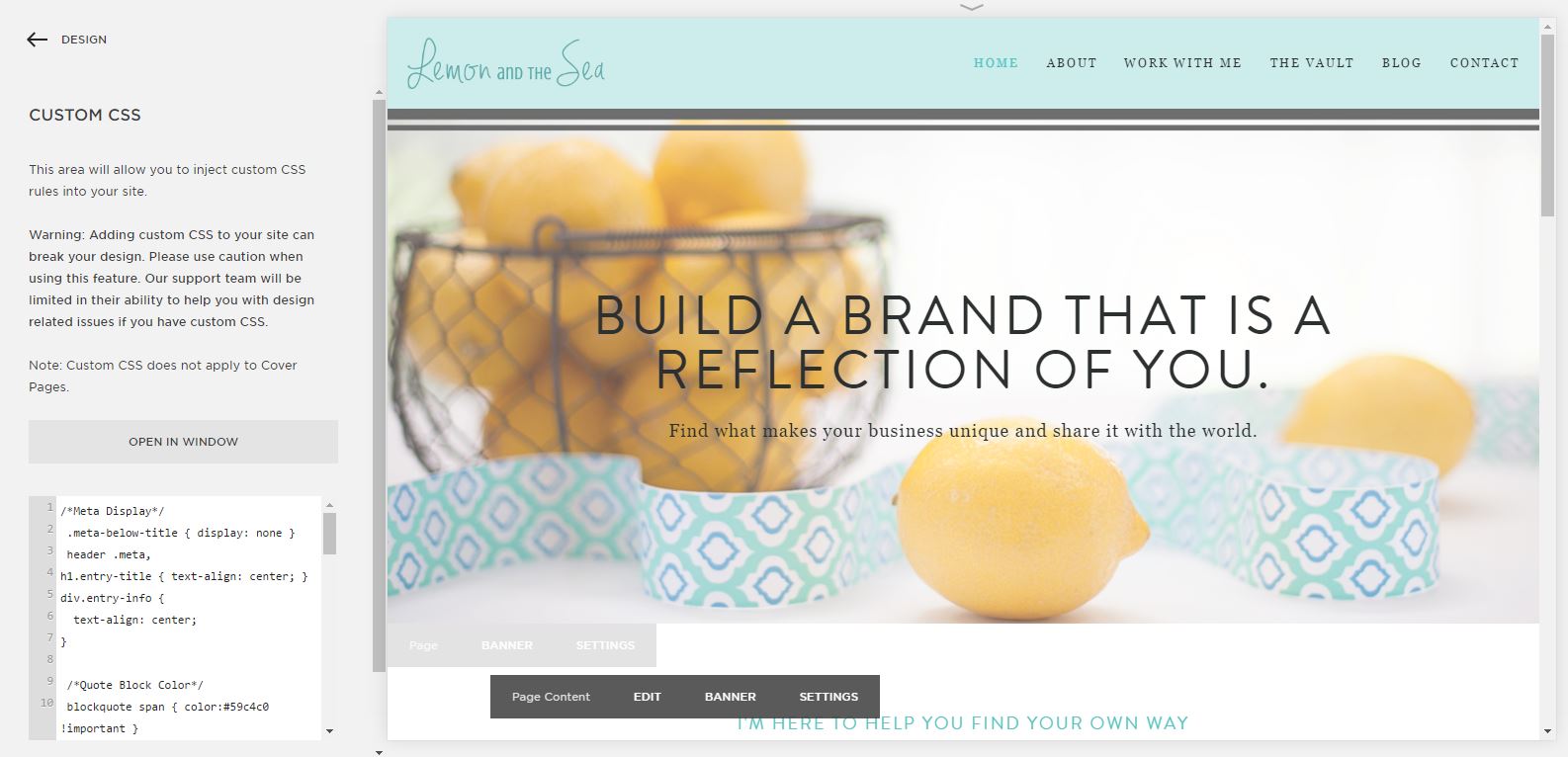 Customizing Your Squarespace Site: A Detailed Walkthrough