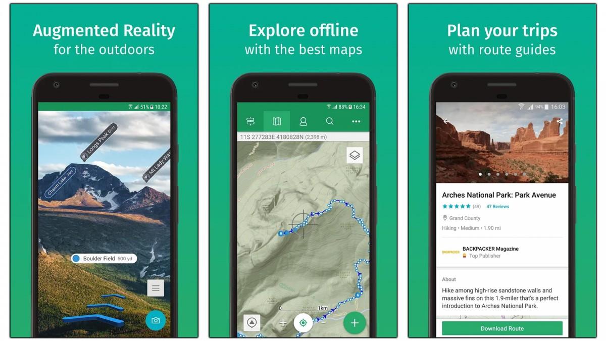 The 6 Best Free and Paid Hiking GPS Apps for iOS and Android ...