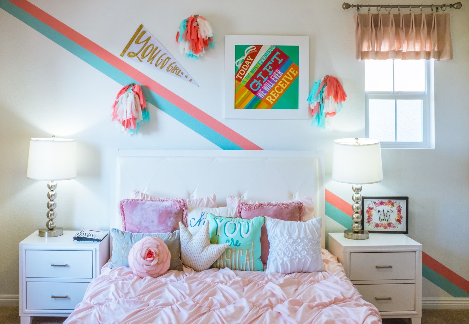 rainbow bedroom ideas