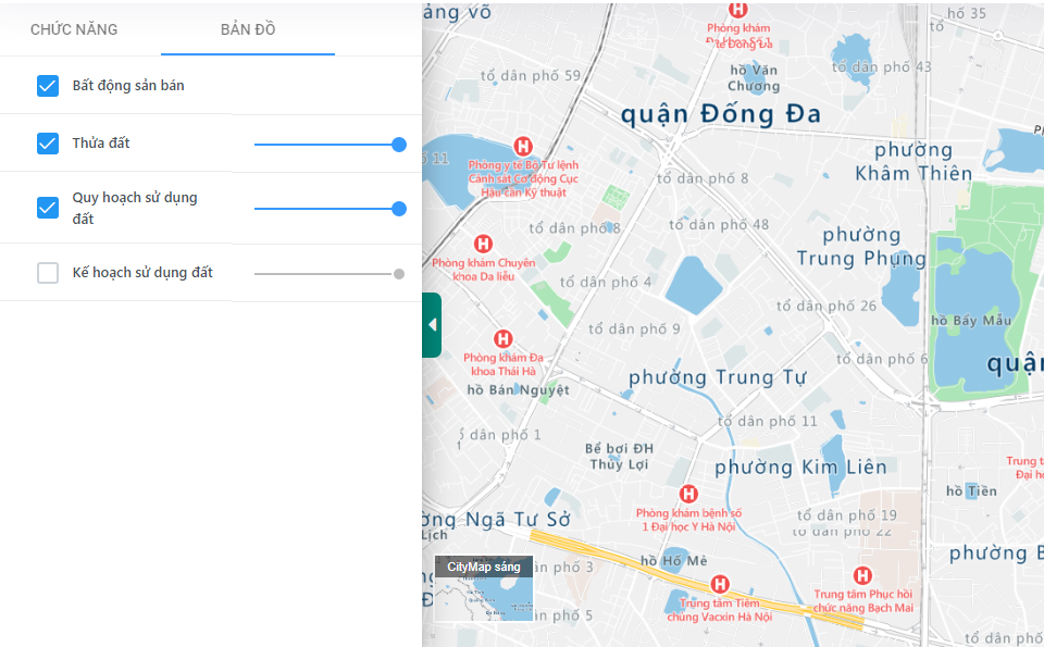 Thiết lập quản lý CSDL không gian về bất động sản tập trung, trực tuyến