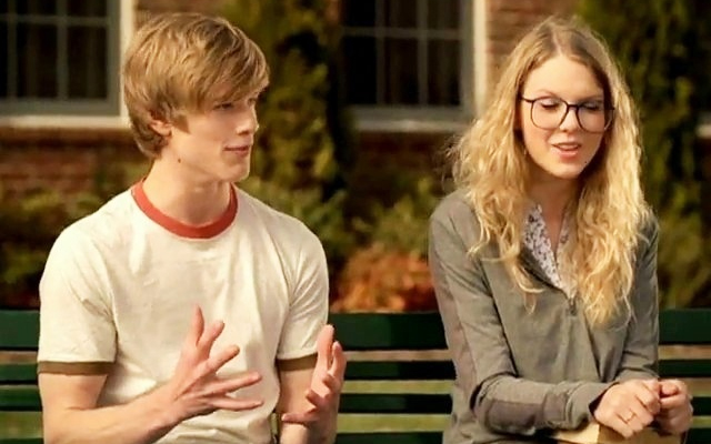 Lucas Till and Taylor Swift