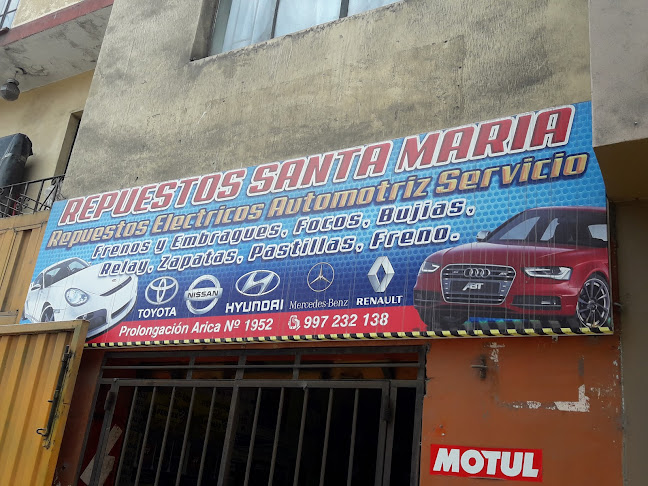 Opiniones de Repuestos Santa Maria en Lima - Taller de reparación de automóviles