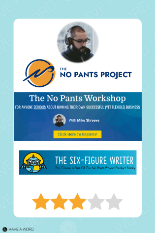 No pants project copywriting course review