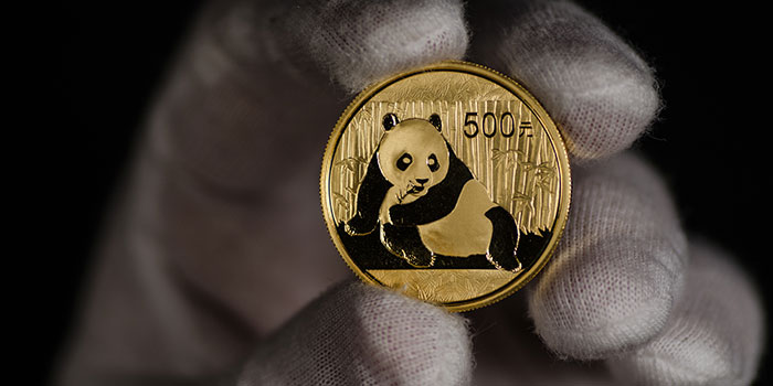 chinese gold panda coin