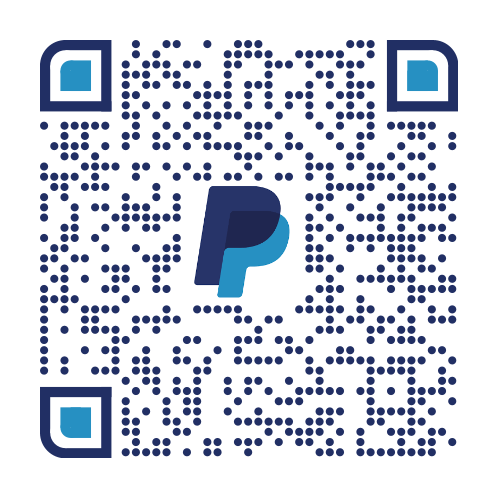 En cliquant sur le lien ou en scannant le QR code vous accédez au paiement PayPal ou par carte bancaire